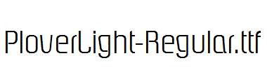 PloverLight-Regular.ttf