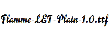 Flamme-LET-Plain-1.0.ttf