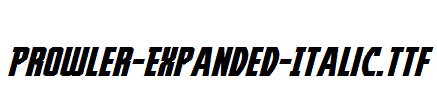 Prowler-Expanded-Italic.ttf