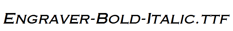 Engraver-Bold-Italic.ttf