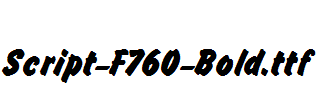 Script-F760-Bold.ttf