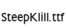 SteepKlill.ttf