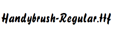 Handybrush-Regular.ttf