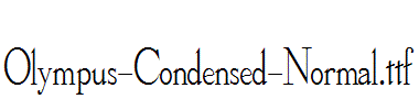 Olympus-Condensed-Normal.ttf