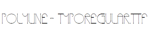 Polyline-TypoRegular.ttf