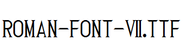 Roman-Font-7.ttf