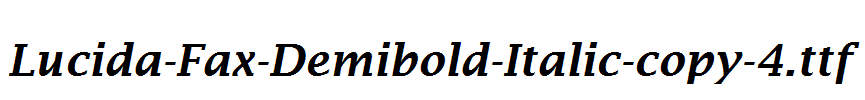 Lucida-Fax-Demibold-Italic-copy-4.ttf