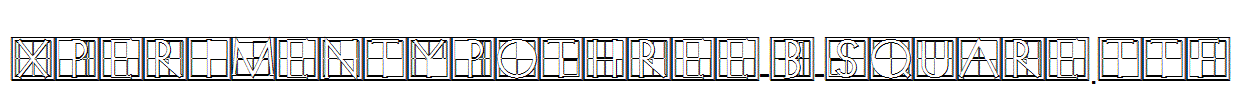 XperimentypoThree-B-Square.ttf