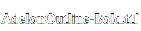 AdelonOutline-Bold.ttf