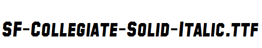 SF-Collegiate-Solid-Italic.ttf