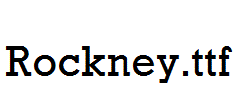 Rockney.ttf