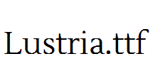 Lustria.ttf