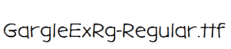 GargleExRg-Regular.ttf