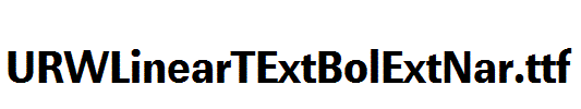 URWLinearTExtBolExtNar.ttf