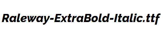 Raleway-ExtraBold-Italic.ttf