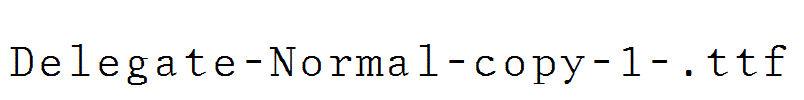 Delegate-Normal-copy-1-.ttf