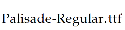 Palisade-Regular.ttf