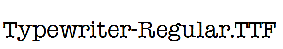 Typewriter-Regular.ttf