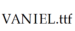 VANIEL.ttf