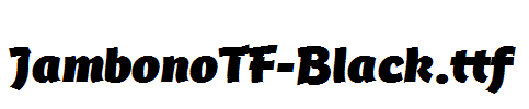 JambonoTF-Black.ttf