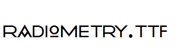 Radiometry.ttf