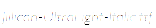 Jillican-UltraLight-Italic.ttf