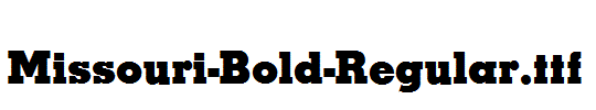 Missouri-Bold-Regular.ttf