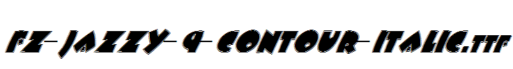 FZ-JAZZY-9-CONTOUR-ITALIC.ttf