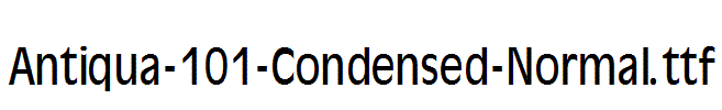 Antiqua-101-Condensed-Normal.ttf