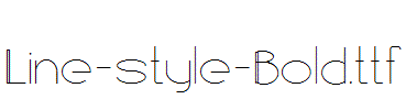 Line-style-Bold.ttf