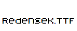 Redensek.ttf