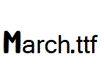 March.ttf