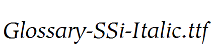 Glossary-SSi-Italic.ttf