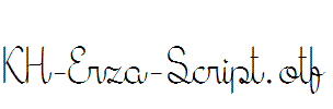 KH-Erza-Script.otf