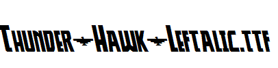 Thunder-Hawk-Leftalic.ttf