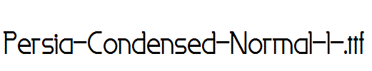 Persia-Condensed-Normal-1-.ttf