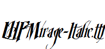 LHFMirage-Italic.ttf