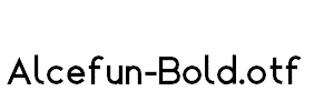 Alcefun-Bold.otf