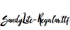 SandyLite-Regular.ttf