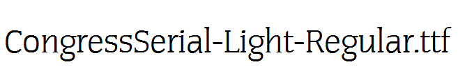 CongressSerial-Light-Regular.ttf