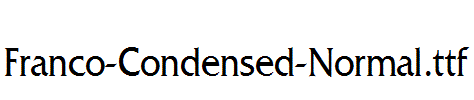 Franco-Condensed-Normal.ttf