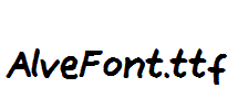 AlveFont.ttf