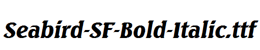 Seabird-SF-Bold-Italic.ttf