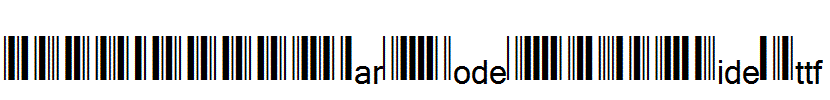 SKANDEMO-Bar-Code-C39-Wide.ttf