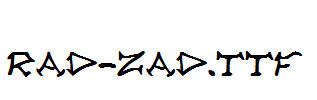 Rad-Zad.ttf