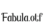 Fabula.otf