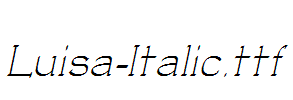 Luisa-Italic.ttf