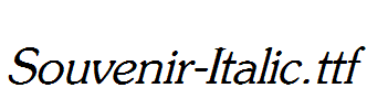 Souvenir-Italic.ttf