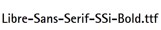 Libre-Sans-Serif-SSi-Bold.ttf