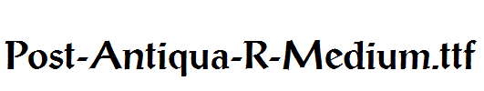 Post-Antiqua-R-Medium.ttf